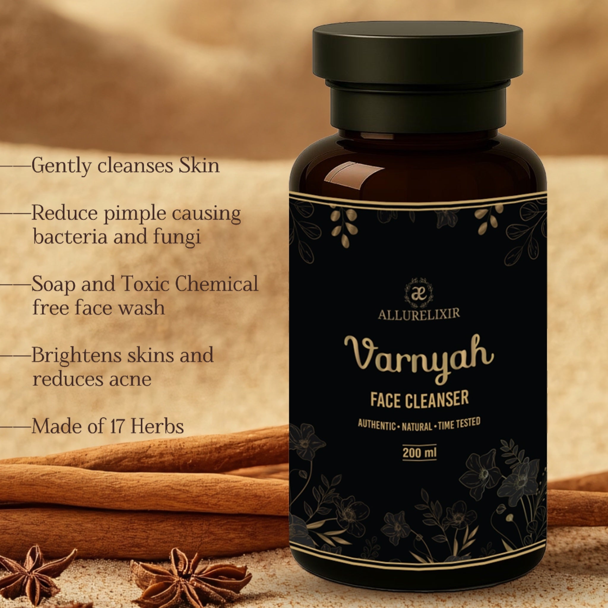 Varnyah : Soap Free Face wash ( Brightening + Anti Acne )