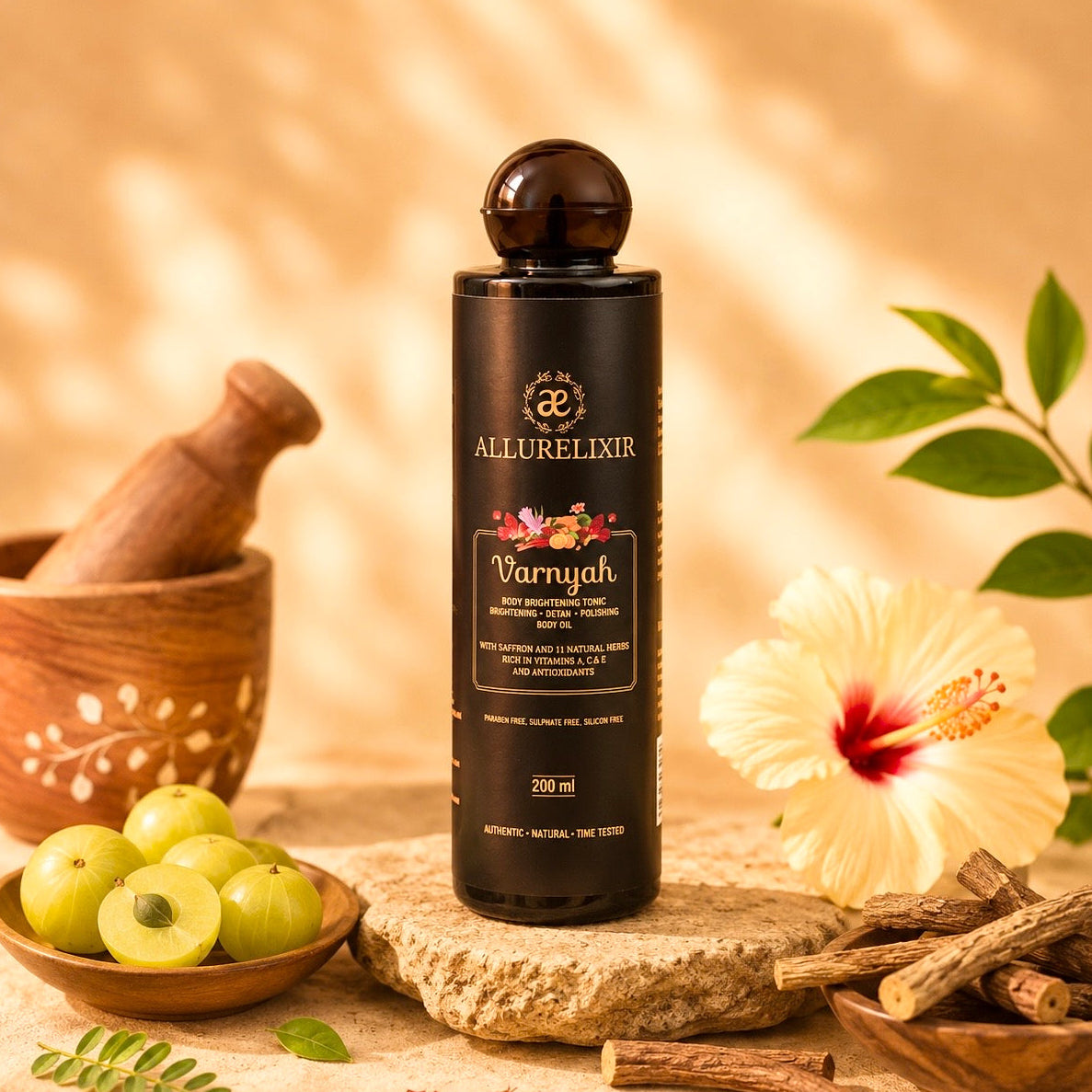 Varnyah: Brightening, Detan & Polishing Body Oil
