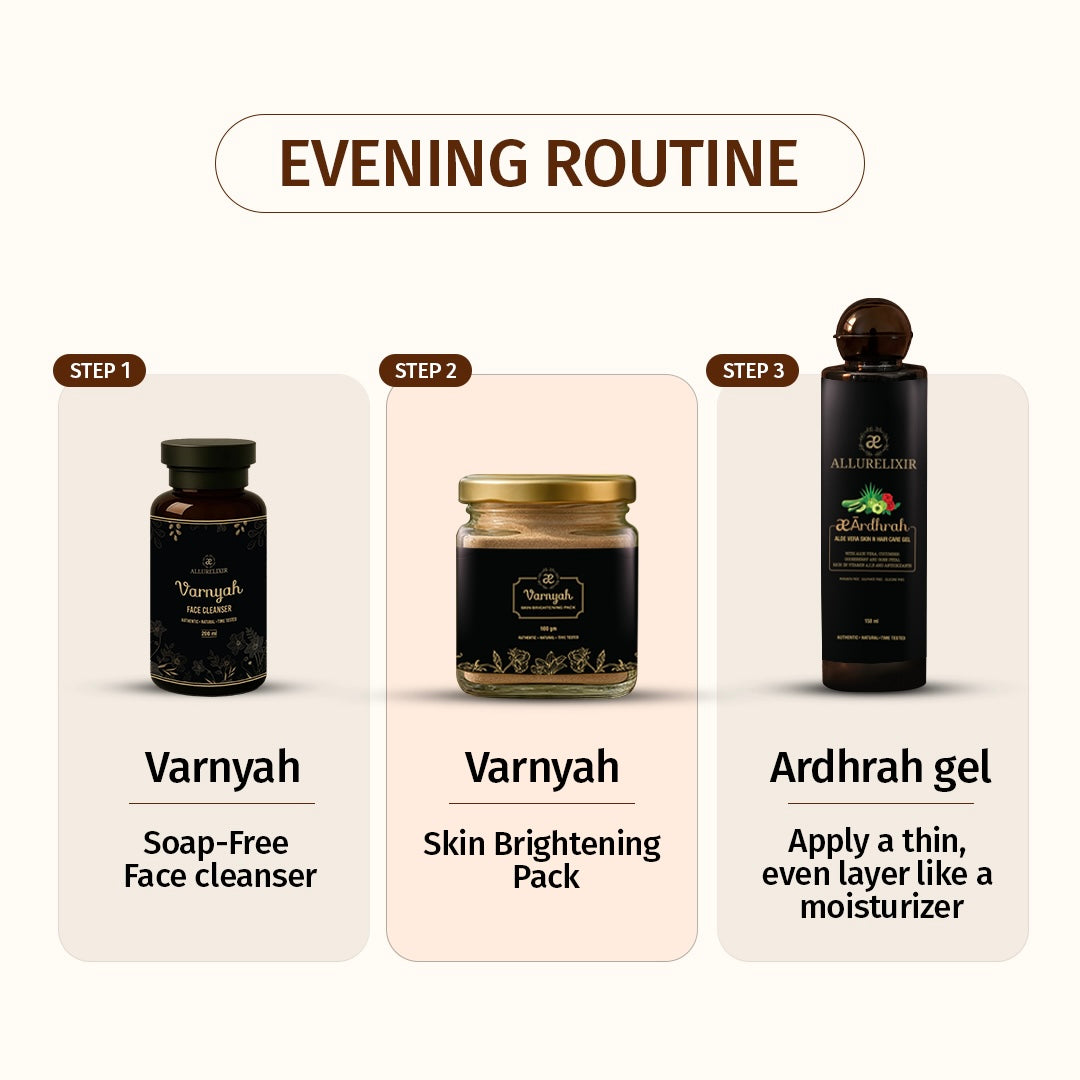 Mega Pimple & Mark Corrector kit (Tulsnah Pack + Varnyah Pack + Ardhrah Gel + Varnyah Cleanser)