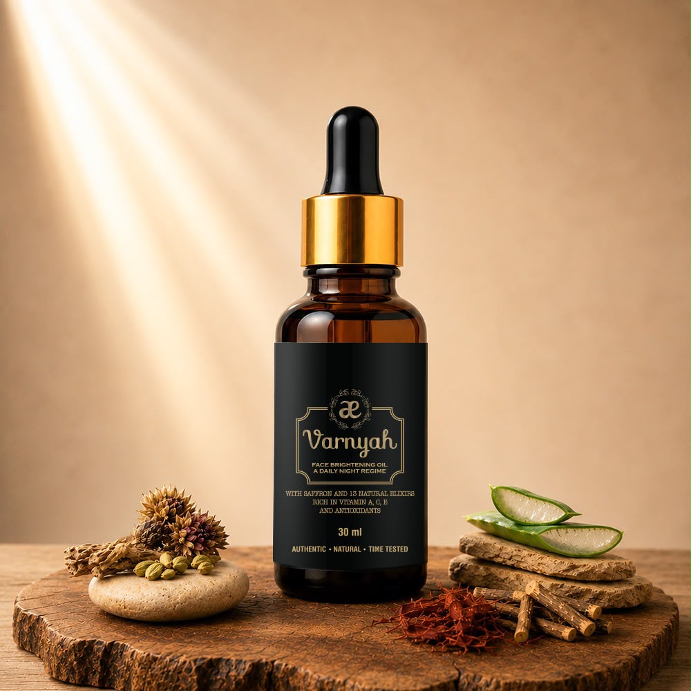 Varnyah : Face Brightening Oil ( Advanced Kumkumadi Oil )