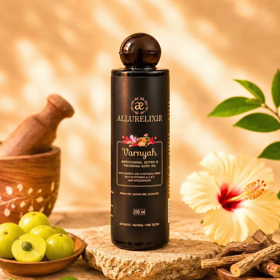 Varnyah: Brightening, Detan & Polishing Body Oil